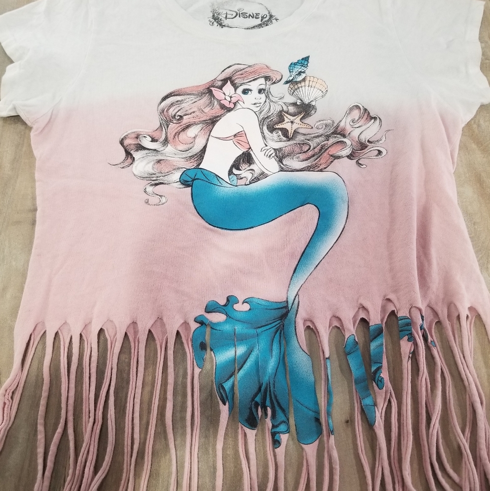 Disney the little mermaid crop top